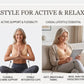 💥👙SISTA DAGEN REA - KÖP 1 FÅ 1 GRATIS!!💘CloudComfort Frontknäppt Bomullsbh – Andningsbar • Bygelös • Stöd Hela Dagen • Icke Vadderad & Hudvänlig🌿