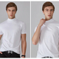 👕🔝 Slim Fit Stand-up Collar T-shirt για άνδρες – Εφαρμοσμένο, άνετο και μοντέρνο στυλ 🎁