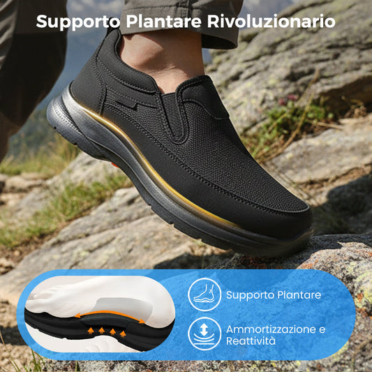 Ανδρικά ορθοπεδικά αναπνεύσιμα slip-on αθλητικά παπούτσια