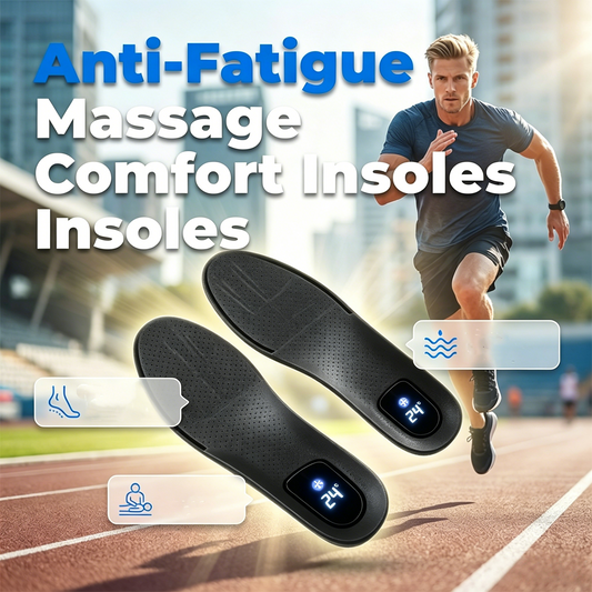 🏃‍Αντικουραστικές εσωτερικές σόλες με μασάζ