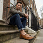 👞Κλασικά Ανδρικά Δερμάτινα Παπούτσια Slip-On – Premium Μοσχαρίσιο Δέρμα, Άνεση Όλη την Ημέρα & Αβίαστο Στυλ