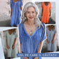 Lightweight Maxi Dress with V-Cutout for Women