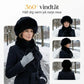 🔥 VINTERREA 50% RABATT! ❄️ Fluffig Pälskeps – Varm Vinterkeps + Gratis Matchande Halsduk