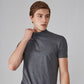👕🔝 Slim Fit Stand-up Collar T-shirt για άνδρες – Εφαρμοσμένο, άνετο και μοντέρνο στυλ 🎁