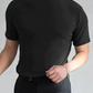 👕🔝 Slim Fit Stand-up Collar T-shirt για άνδρες – Εφαρμοσμένο, άνετο και μοντέρνο στυλ 🎁