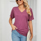 🌷Γυναικεία μπλούζες με V-neck, μονόχρωμες και φαρδιές