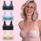 Ασύρματο Σουτιέν Push-Up Χωρίς Σύρμα | 1+1 Δωρεάν | Plus Size L–5XL