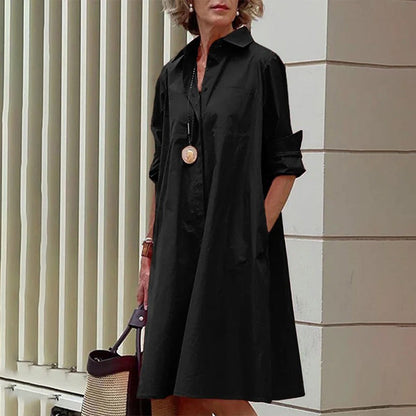 👗Φόρεμα καθημερινής χρήσης για γυναίκες με τσέπη