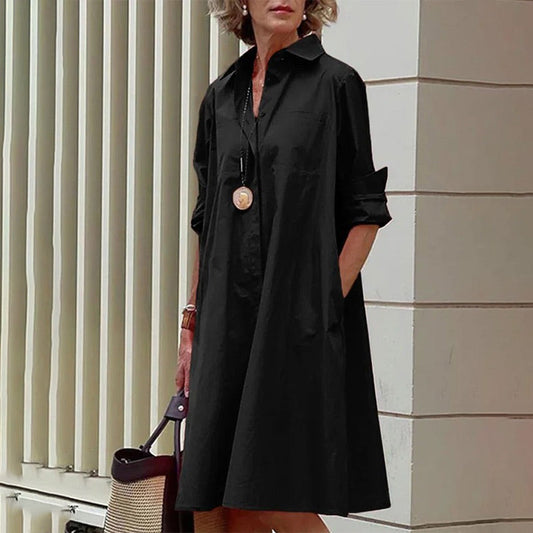 👗Φόρεμα καθημερινής χρήσης για γυναίκες με τσέπη