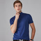 👕🔝 Slim Fit Stand-up Collar T-shirt για άνδρες – Εφαρμοσμένο, άνετο και μοντέρνο στυλ 🎁