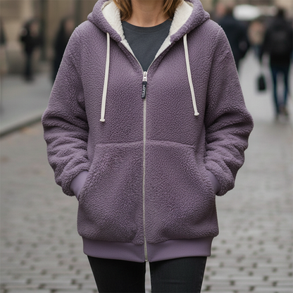❄️Christams Hot Sale 50% OFF NOW!⚡50K+ SOLD!✨Damernas fleecejacka med sherpafoder🧥❄️
