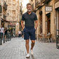 🏃 Ανδρικά αθλητικά παντελόνια που στεγνώνουν γρήγορα – με ελαστικότητα σε 4 κατευθύνσεις και ιδιότητες απομάκρυνσης της υγρασίας, ιδανικά για το γυμναστήριο, το γκολφ και την καθημερινή χρήση 💦