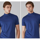 👕🔝 Slim Fit Stand-up Collar T-shirt για άνδρες – Εφαρμοσμένο, άνετο και μοντέρνο στυλ 🎁