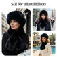 🔥 VINTERREA 50% RABATT! ❄️ Fluffig Pälskeps – Varm Vinterkeps + Gratis Matchande Halsduk