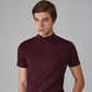 👕🔝 Slim Fit Stand-up Collar T-shirt για άνδρες – Εφαρμοσμένο, άνετο και μοντέρνο στυλ 🎁