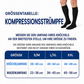 🧦🔥Κάλτσες συμπίεσης μέχρι το γόνατο με φερμουάρ – Αναπνεύσιμες κάλτσες στήριξης για τρέξιμο, ταξίδια, εργασία και παρατεταμένη ορθοστασία