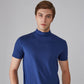 👕🔝 Slim Fit Stand-up Collar T-shirt για άνδρες – Εφαρμοσμένο, άνετο και μοντέρνο στυλ 🎁
