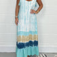 🔥Καλοκαιρινές Εκπτώσεις 💝Tye Dye Maxi Φόρεμα👍Χειροποίητο
