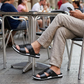 ΠΑΝΩ ΑΠΟ 50.000+ ΠΩΛΗΣΕΙΣ!Ανδρικές Casual Παντόφλες Από Δέρμα