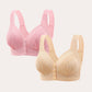 💥👙SISTA DAGEN REA - KÖP 1 FÅ 1 GRATIS!!💘CloudComfort Frontknäppt Bomullsbh – Andningsbar • Bygelös • Stöd Hela Dagen • Icke Vadderad & Hudvänlig🌿