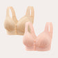 💥👙SISTA DAGEN REA - KÖP 1 FÅ 1 GRATIS!!💘CloudComfort Frontknäppt Bomullsbh – Andningsbar • Bygelös • Stöd Hela Dagen • Icke Vadderad & Hudvänlig🌿