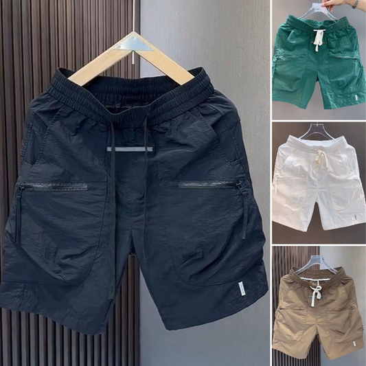 👖☀️ Ανδρικά Άνετα Σορτς με Μέση – Ελαστική Μέση, Άνεση Όλη την Ημέρα! | Ελαφριά & Αναπνεύσιμα για το Καλοκαίρι 🏖️🌊
