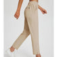 ⏳BEGRÄNSAT ERBJUDANDE 62% RABATT🌞Dammodell Slimmade Högmidjade Byxor med Dragkedjefickor - 👖Lätta, Andningsbara, Mjuka 26"/27" Ankelbyxor med Dragkedjefickor