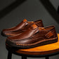 👞Κλασικά Ανδρικά Δερμάτινα Παπούτσια Slip-On – Premium Μοσχαρίσιο Δέρμα, Άνεση Όλη την Ημέρα & Αβίαστο Στυλ