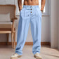 👖 50% ΕΚΠΤΩΣΗ ΤΩΡΑ! ✨ Ανδρικά Casual Παντελόνια με Κορδόνι – Αναπνεύσιμο λινό & φαρδιά εφαρμογή – Διακοσμητικά κουμπιά, ιδανικά για καθημερινή χρήση ή ζεστές μέρες 🍂