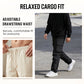 👖🎒 Άνετο ανδρικό παντελόνι τύπου cargo – Με πολλές τσέπες και εφαρμοστή γραμμή ✨