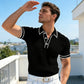 👕 Κοντομάνικη πικέ μπλούζα Somrig Casual – Αναπνεύσιμο βαμβάκι, μοντέρνα γραμμή & ιδανική για χαλαρές μέρες 🏖️