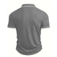 👕 Κοντομάνικη πικέ μπλούζα Somrig Casual – Αναπνεύσιμο βαμβάκι, μοντέρνα γραμμή & ιδανική για χαλαρές μέρες 🏖️