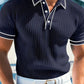 👕 Κοντομάνικη πικέ μπλούζα Somrig Casual – Αναπνεύσιμο βαμβάκι, μοντέρνα γραμμή & ιδανική για χαλαρές μέρες 🏖️