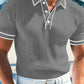 👕 Κοντομάνικη πικέ μπλούζα Somrig Casual – Αναπνεύσιμο βαμβάκι, μοντέρνα γραμμή & ιδανική για χαλαρές μέρες 🏖️