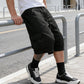 👖【2XL–9XL】💪 Ανδρικά καπρί παντελόνια σε casual στυλ με κορδόνια, μεγάλα μεγέθη