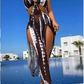 👙 ✨ Ριγέ σύνολο δύο τεμαχίων – λαιμόκοψη με φιόγκο, διακοσμητικό δαχτυλίδι, εξαιρετικά ελαστικό 🌊
