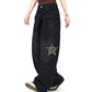 👖  Unisex φαρδιά τζιν με μπαλώματα σε σχήμα αστεριού – Άνετη oversize γραμμή, μαλακό τζιν και μοντέρνο στυλ της δεκαετίας του '90 ✨