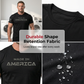 Ανδρικό T-shirt με στρογγυλό λαιμό και αθλητική γραμμή