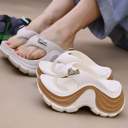👡Αδιάβροχα καλοκαιρινά σανδάλια – με πλατφόρμα, ανοιχτή μύτη – Αντικαταβολή 🎯