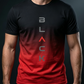 Σετ ανδρικού T-shirt και σορτς με ντεγκραντέ