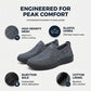 Αναπνεύσιμα ανδρικά slip-on παπούτσια από mesh υλικό