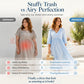 Γυναικείο Φόρεμα Maxi με V-Neck και Μανίκια 3/4