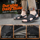 Ανδρικά Δερμάτινα Σανδάλια Διπλής Χρήσης Slip On Παραλιακές Παντόφλες Εξωτερικού Χώρου