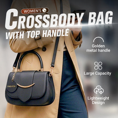 Γυναικεία τσάντα crossbody με επάνω λαβή