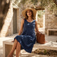 👗Φόρεμα χωρίς μανίκια με πιέτες για γυναίκες