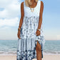 Boho Στυλ Αμάνικο Φόρεμα για Γυναίκες