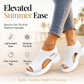 👡✨ Σανδάλια Casual Γυναικών με Πλατφόρμα 4,5CM και Πλεκτό – Ανώτερη Άνεση, Μοντέρνο Στυλ | 2 Χρώματα | 34-42🌿