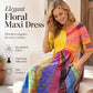 Women's Casual Loose Fit Printed Dress