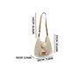 🌴Ψάθινη Τσάντα Tote Hot Arrival 49% Έκπτωση👜Απαραίτητο Καλοκαιρινό Αξεσουάρ🛍️ Μπεζ πλεκτή τσάντα, ευρύχωρη |
