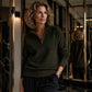 Dam Quarter-Zip Pullover Tröja